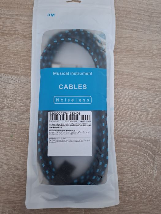 Kabel gitarowy 3m