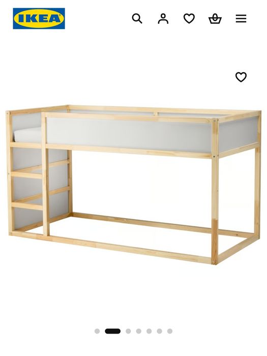 Cama de criança Kura Ikeia