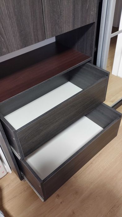 Szafa przesuwna + komoda