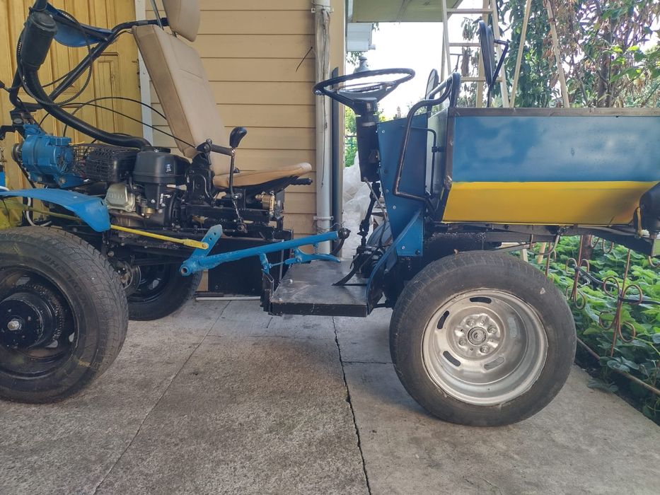 Міні-трактор саморобний