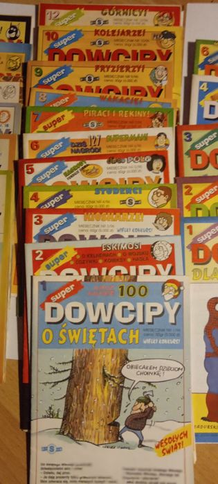 Kolekcja "Super Dowcipy " 22szt. 1995/97