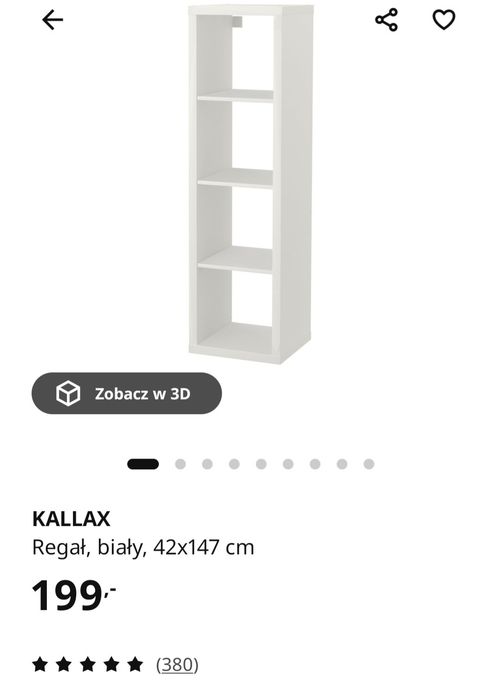 Regał kallax ikea