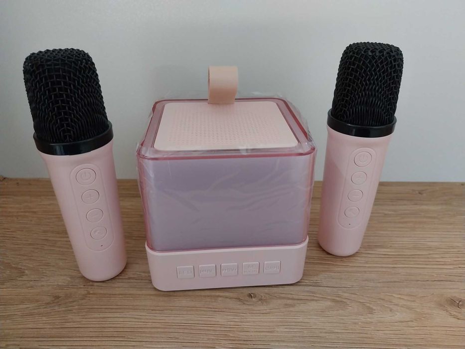 Bezprzewodowy głośnik Bluetooth przenośny zestaw do karaoke