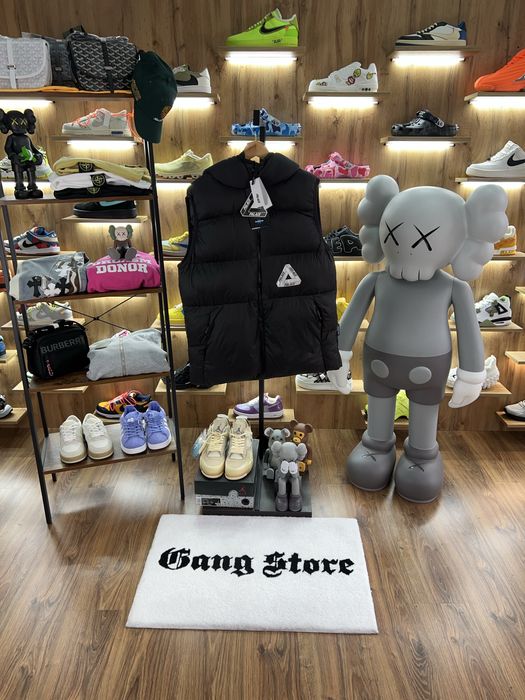 Жилетка Palace Logo Black з балаклавою