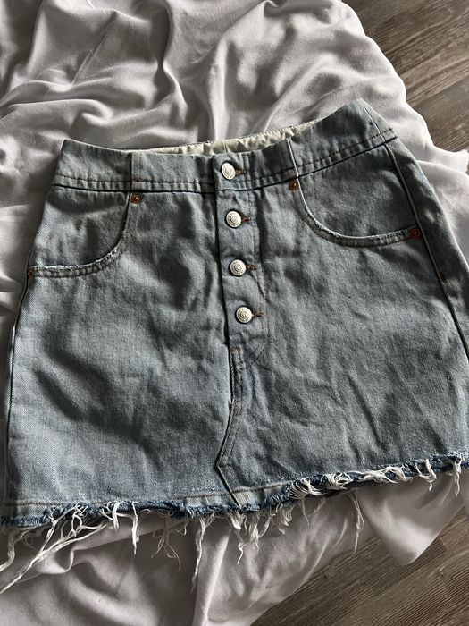 Maison Margiela оригінальна джинсова спідниця