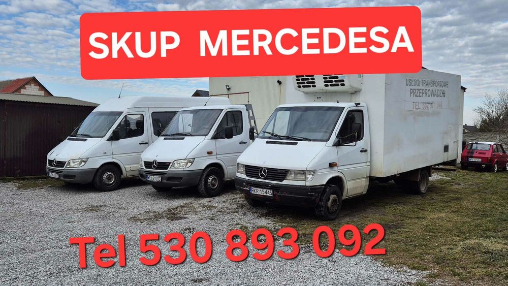 Skup Mercedes Sprinter--Kaczka *Warka * Góra Kalwaria * Grójec