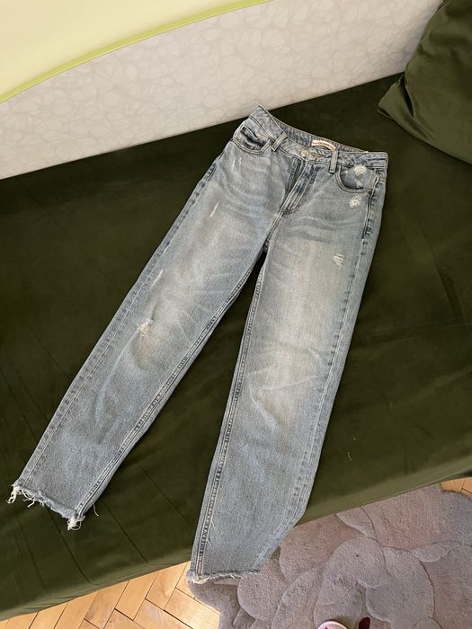 джинси zara wide leg 34