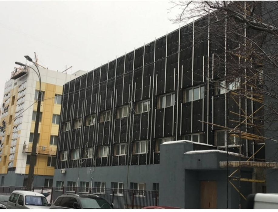 Мембрана НГ ПКС Вітробар’єр негорючий (чорна)