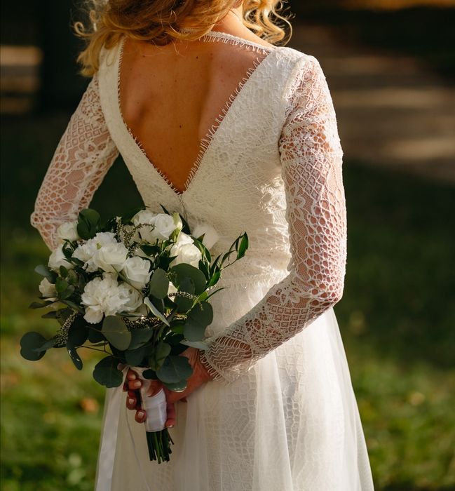 Suknia ślubna w stylu boho