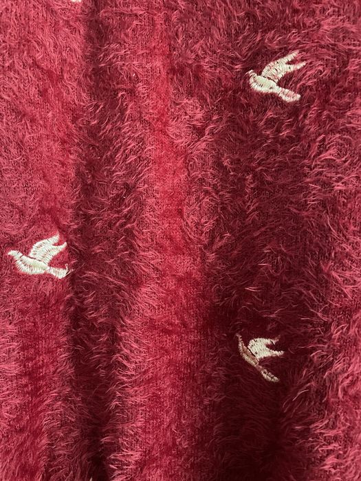 Bordowy sweter L