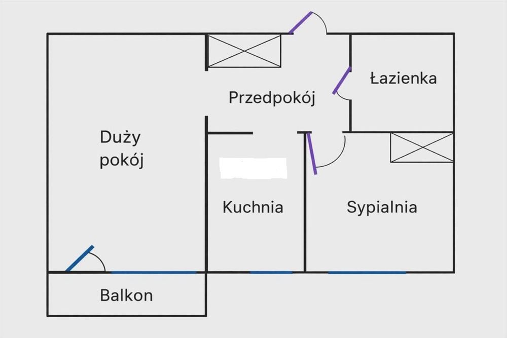 Sprzedam 2-pokojowe mieszkanie na osiedlu Zadole w Katowicach Ligocie (bez pośredników)