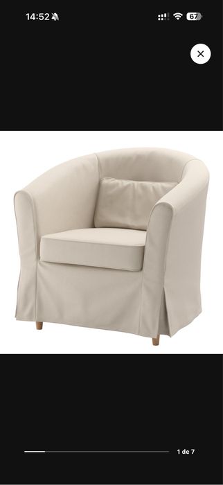 Poltrona Sofa Tullsta bege