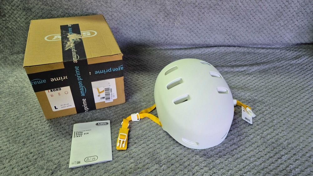 Kask rowerowy ABUS XOXO ECO. birch taupe - L