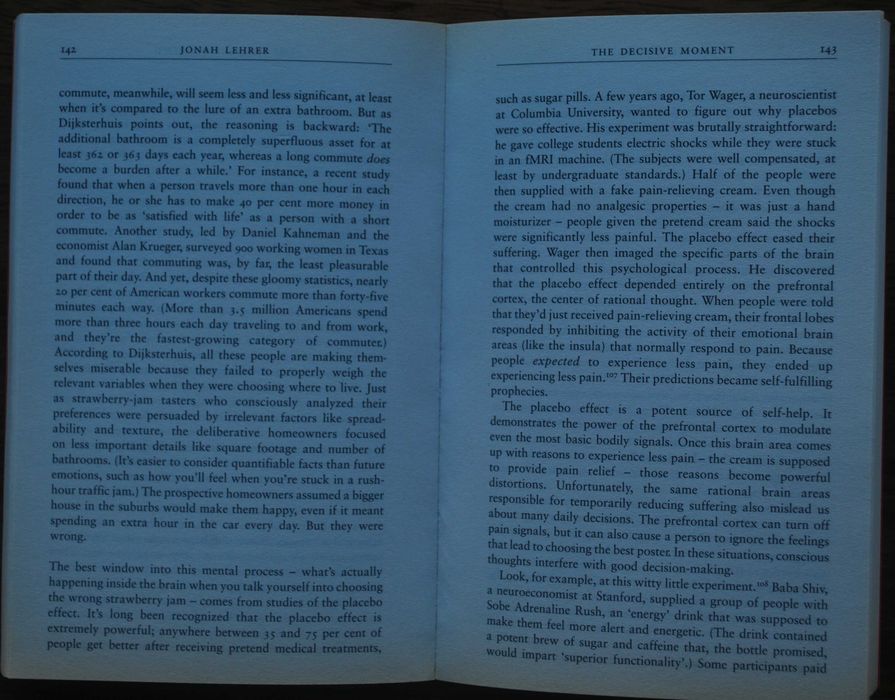 The Decisive Moment de Jonah Lehrer
