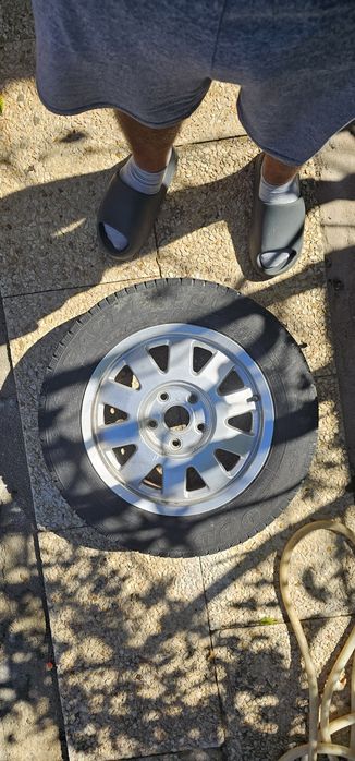 Pneu + jante 195/55 R15 Audi original