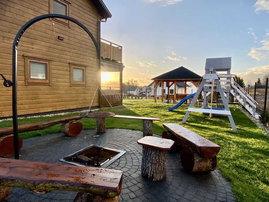 Domki Western House Fuleda Sauna Jacuzzi kominek Święta Sylwester