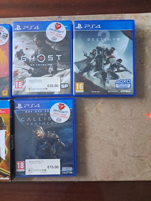 Diversos  jogos ps4