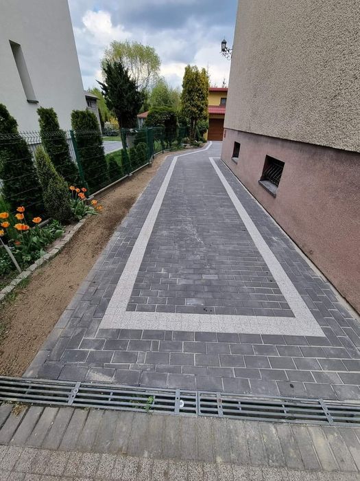 Usługi Brukarskie, Tarasy, Kostka Brukowa, Układanie kostki  Brukowej