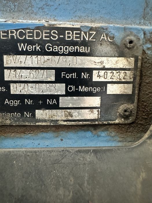 Коробка КПП Mercedes-Benz 1827