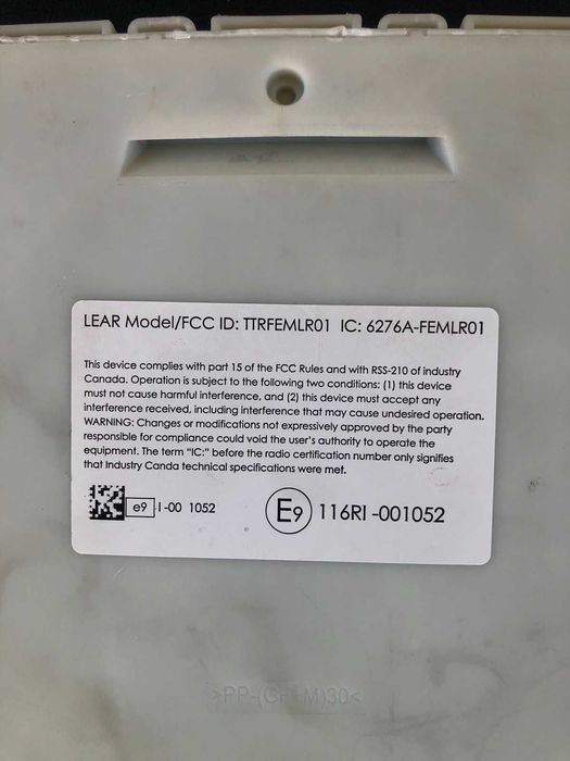 FEM модуль BMW 9303546