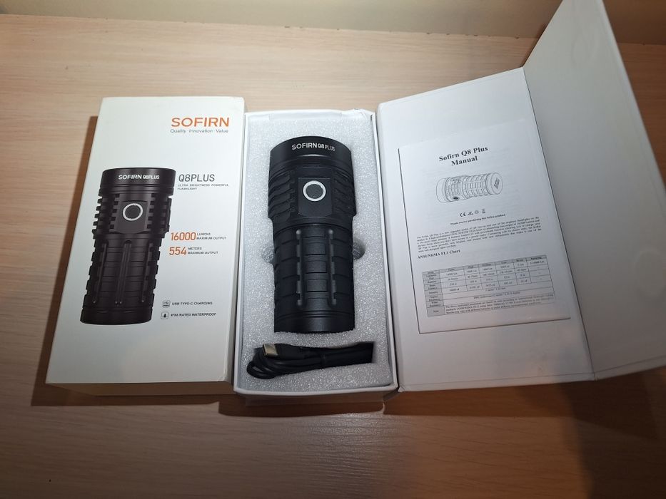 Latarka Sofirn Q8 Plus