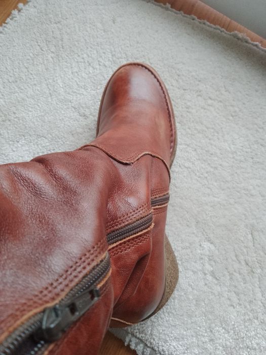 Kozaki skóra naturalna CLARKS 39