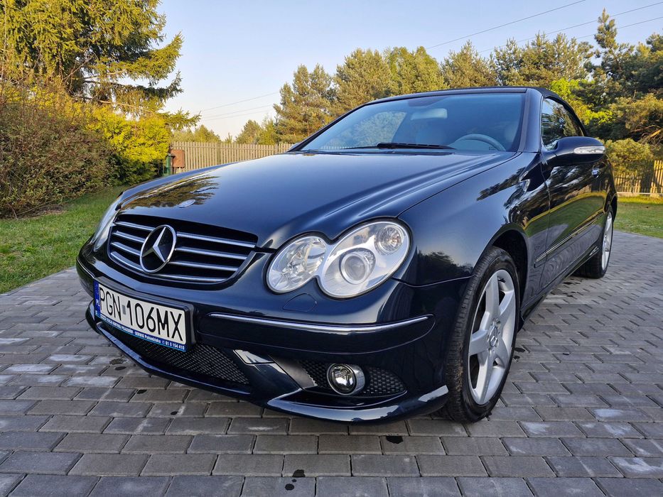 Mercedes Clk 500 Cabrio Amg skóra xenon