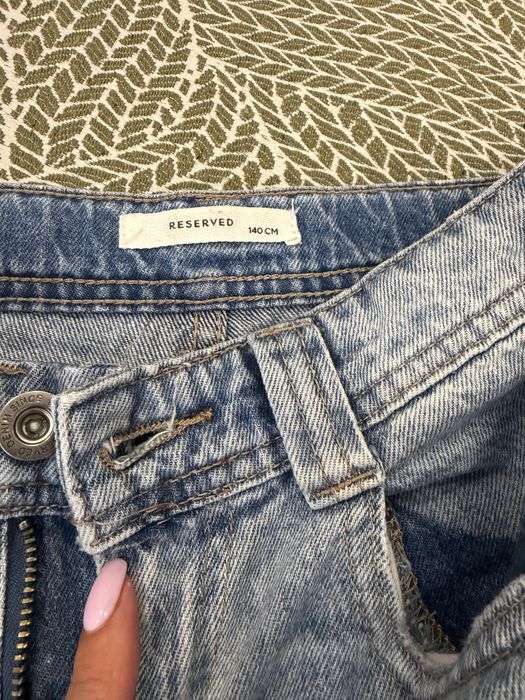 Рвані джинси сині reserved 140
