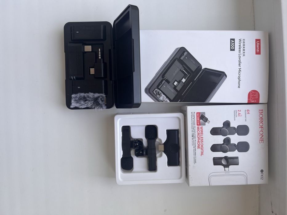 Микрофон петличный Borofone