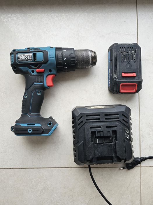 Wiertarka wkrętarka akumulatorowa Erbauer ECD18-Li-2