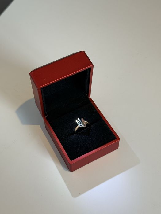 НОВА каблучка золото 18К 750проба