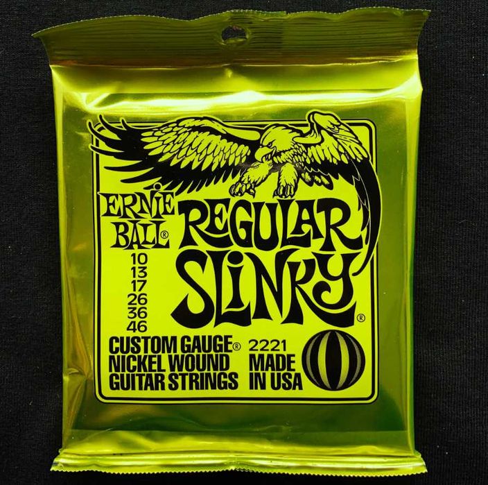 Струны для электрогитары ernie ball 2221 США оригинал США: 275 грн ...