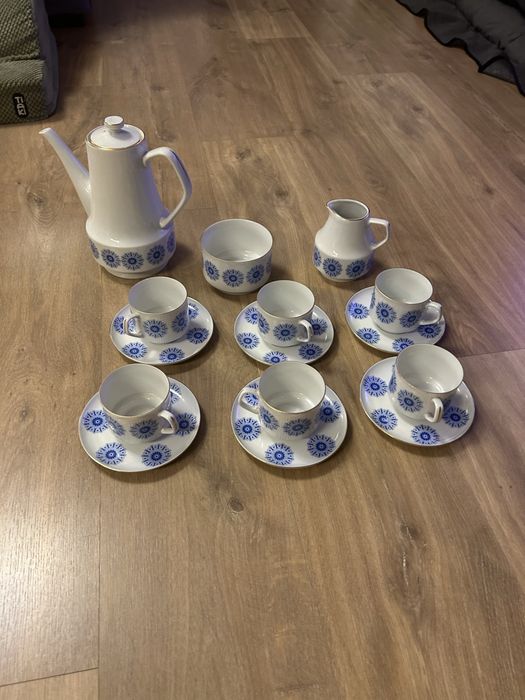 Serwis kawowy Roman, porcelana Chodzież