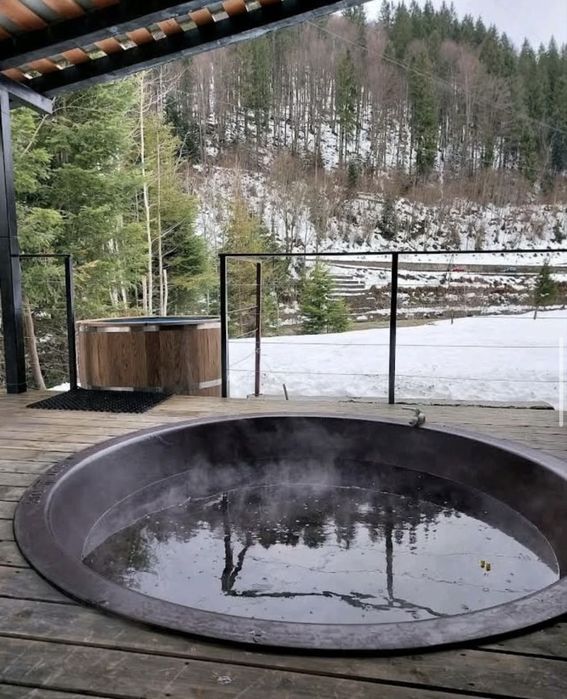 Оренда гарячого чану в Карпатах | Татарів | SPA-відпочинок