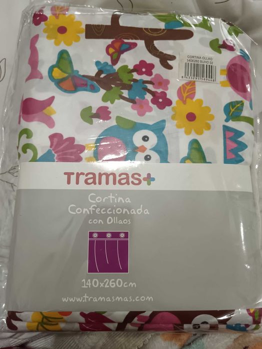 2 cortinas novas