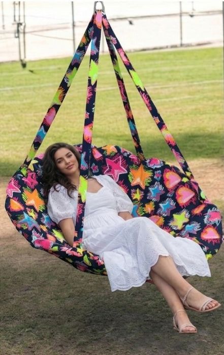 кресло подвесное садовая качеля подвесная 1 м гнездо детская взрослая