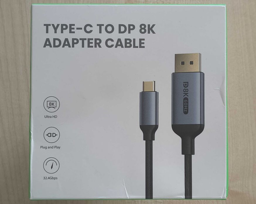 Кабель   USB-C   to   DP  8K