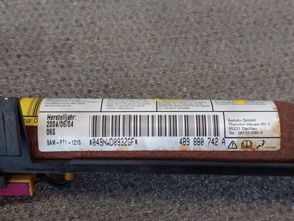 Airbag cortina esquerdo AUDI A6 Allroad (4FH, C6)