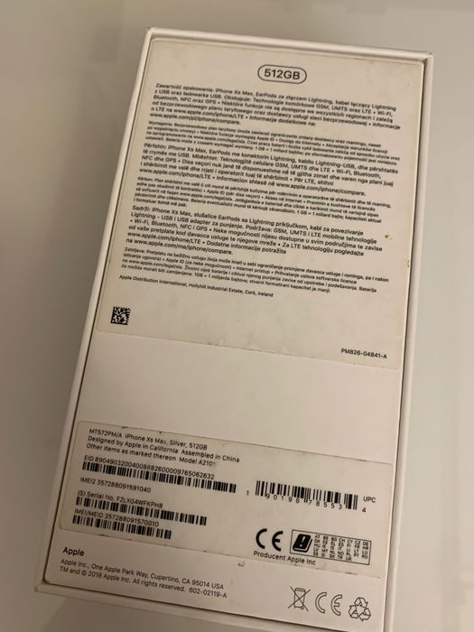 Iphon XS MAX 512g