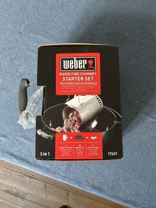 Weber acendedor barbecue