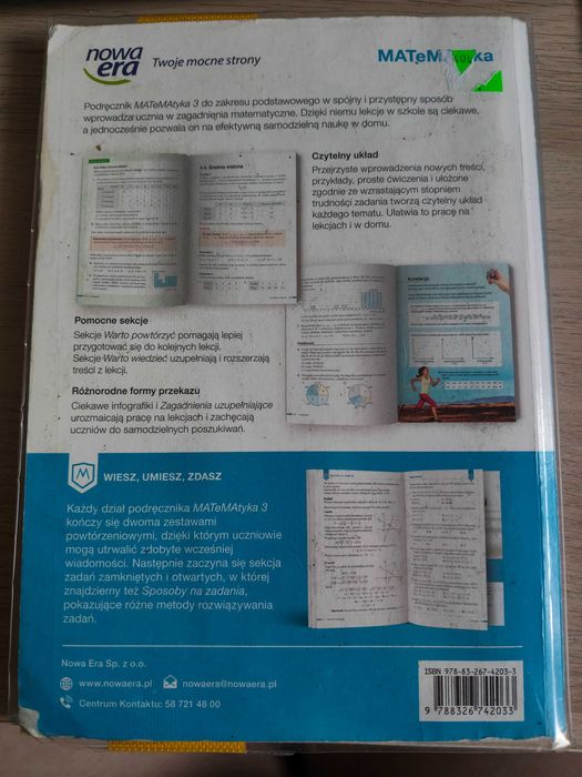 Podrecznik do matematyki klasa 3