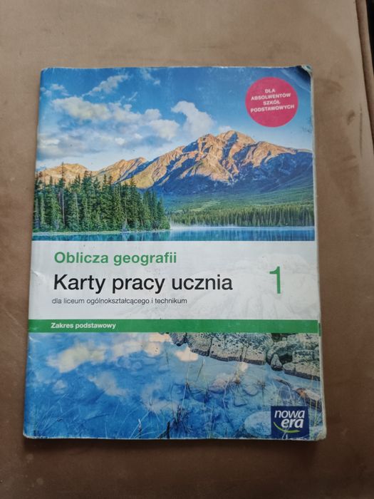 Oblicze Geografii Karty pracy ucznia Nova era