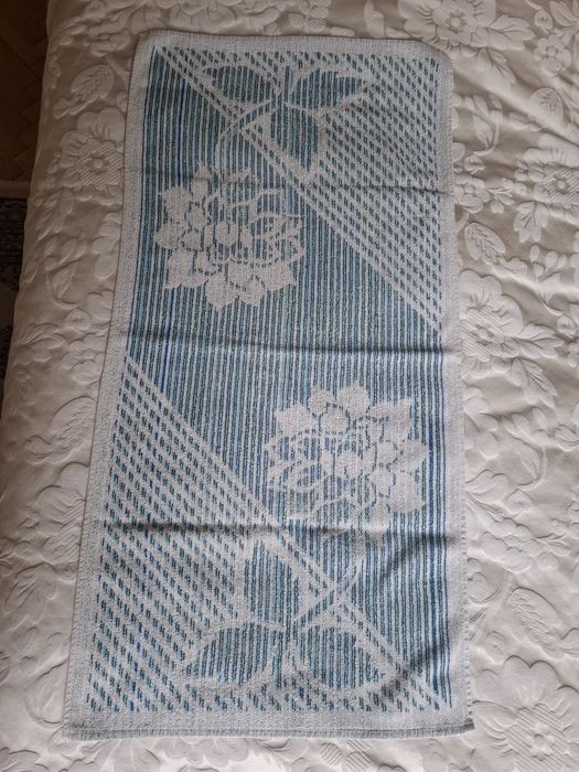 Zestaw 5 x (3 szt. +2 gratis)  reczniki vintage PRL 100 % bawełna