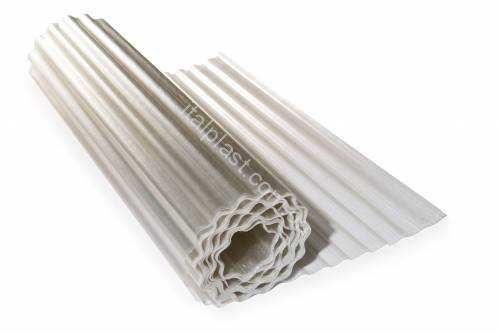 Прозрачный шифер для теплиц и навесов в рулонах, пластиковый шифер