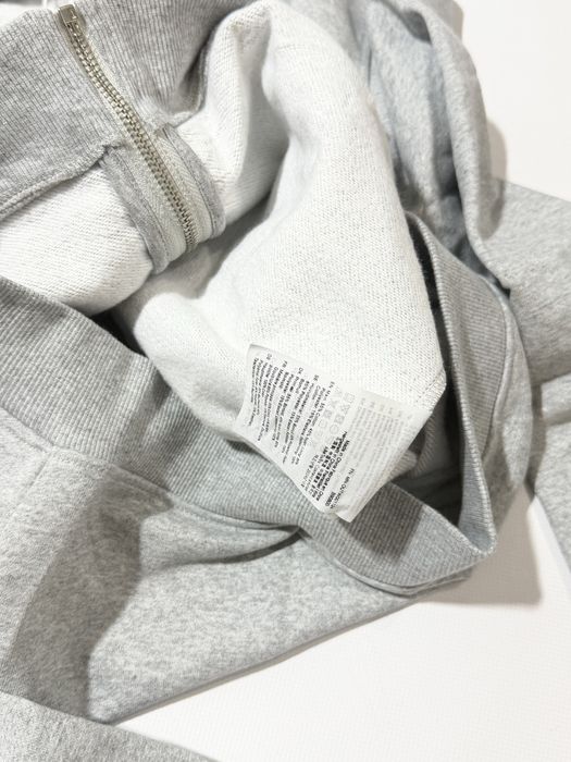 Зип худи Acne Studios Full Zip Grey Logo