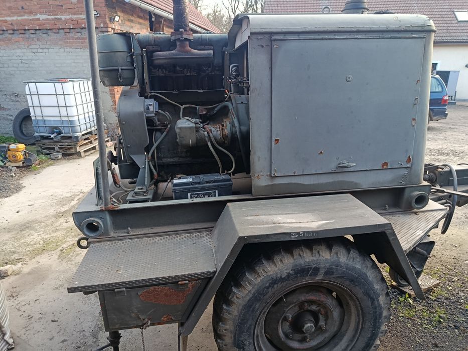 Agregat prądotwórczy Stihl 30 kW silnik deutz na kołach niemiecki spra