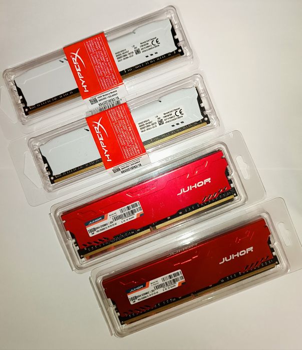 Оперативна пам’ять DDR4 32Gb, 16GB (2x16Gb, 2x8Gb)