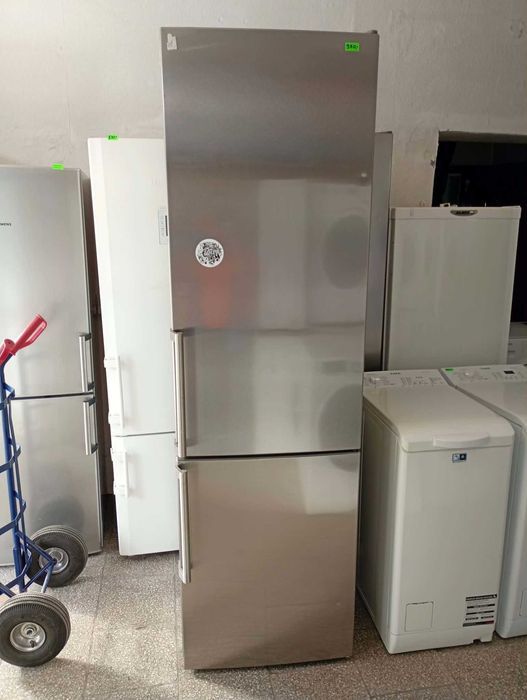 Lodówka Siemens | Srebrna | Inox | 200cm wys 60cm szer | A++ | NO FROST | Niemiecka | GWARANCJA