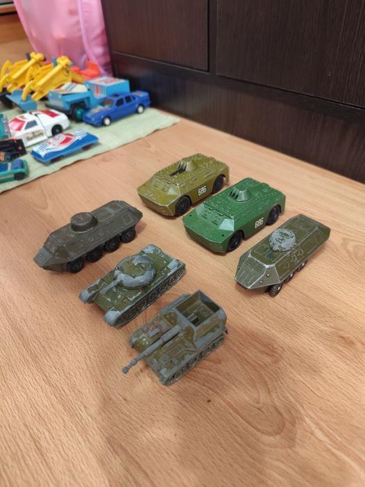 Танки игрушечные советские металлические