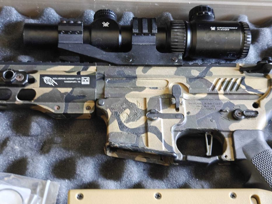 Airsoft Wolverine MTW HPA 14.5 inch + kit completo